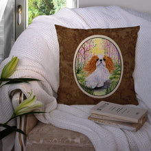 Load image into Gallery viewer, English Toy Spaniel Throw Pillow - 14x14 Decorative Pillow – Art for Your Home &amp; Patio