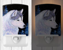 Load image into Gallery viewer, Siberian Husky Ceramic Night Light SS8617CNL