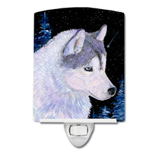 Load image into Gallery viewer, Siberian Husky Ceramic Night Light SS8617CNL