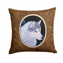 Load image into Gallery viewer, Siberian Husky Throw Pillow - 14x14 Decorative Pillow – Art for Your Home &amp; Patio