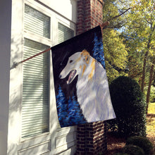 Load image into Gallery viewer, Borzoi Flag Canvas House Size