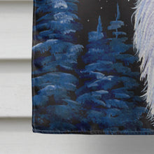 Load image into Gallery viewer, Borzoi Flag Canvas House Size