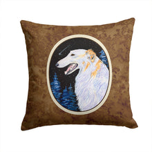 Load image into Gallery viewer, Borzoi Throw Pillow - 14x14 Decorative Pillow – Art for Your Home &amp; Patio