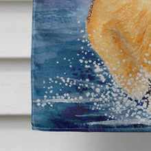 Load image into Gallery viewer, Golden Retriever Flag Canvas House Size