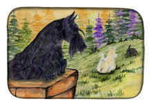 Load image into Gallery viewer, Scottish Terrier Dish Drying Mat – Absorbent, Artistic Kitchen Essentials SS8634DDM