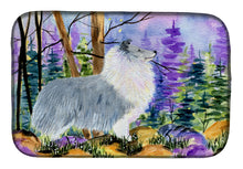 Load image into Gallery viewer, Sheltie Dish Drying Mat – Absorbent, Artistic Kitchen Essentials SS8636DDM