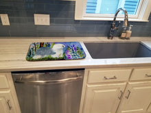 Load image into Gallery viewer, Old English Sheepdog Dish Drying Mat – Absorbent, Artistic Kitchen Essentials SS8641DDM
