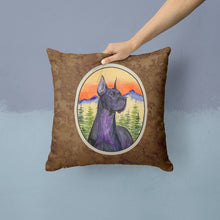 Load image into Gallery viewer, Great Dane Throw Pillow - 14x14 Decorative Pillow – Art for Your Home &amp; Patio