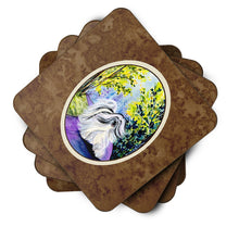 Load image into Gallery viewer, Tibetan Terrier Coasters - Set of 4 Lightweight Foam, Absorbent Drink Coasters