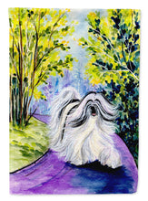 Load image into Gallery viewer, Tibetan Terrier Garden Flag - Outdoor Decorative Yard Flag