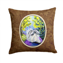 Load image into Gallery viewer, Tibetan Terrier Throw Pillow - 14x14 Decorative Pillow – Art for Your Home &amp; Patio