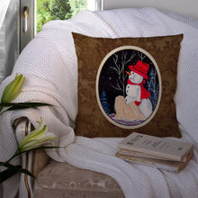 Load image into Gallery viewer, Lhasa Apso Throw Pillow - 14x14 Decorative Pillow – Art for Your Home &amp; Patio