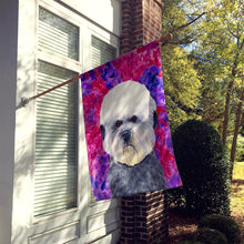 Load image into Gallery viewer, Dandie Dinmont Terrier Flag Canvas House Size