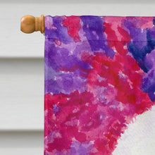 Load image into Gallery viewer, Dandie Dinmont Terrier Flag Canvas House Size