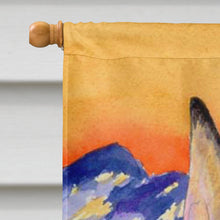 Load image into Gallery viewer, Doberman Flag Canvas House Size