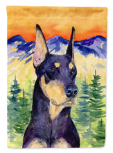 Load image into Gallery viewer, Doberman Garden Flag - Outdoor Decorative Yard Flag