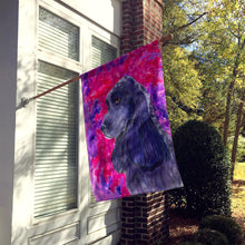 Load image into Gallery viewer, Cocker Spaniel Flag Canvas House Size