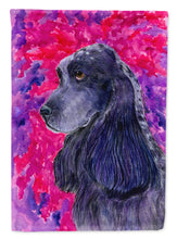 Load image into Gallery viewer, Cocker Spaniel Flag Canvas House Size