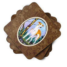 Load image into Gallery viewer, Whippet Coasters - Set of 4 Lightweight Foam, Absorbent Drink Coasters