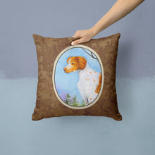 Load image into Gallery viewer, Setter Throw Pillow - 14x14 Decorative Pillow – Art for Your Home &amp; Patio