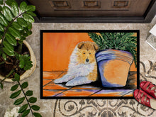 Load image into Gallery viewer, Sheltie Doormat - 24x36 Decorative Floor Mat – Indoor/Outdoor Rug with Artistic Flair Doormat