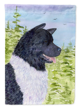 Load image into Gallery viewer, Akita Flag Canvas House Size
