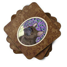 Load image into Gallery viewer, French Bulldog Coasters - Set of 4 Lightweight Foam, Absorbent Drink Coasters