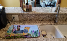 Load image into Gallery viewer, Norwich Terrier Dish Drying Mat – Absorbent, Artistic Kitchen Essentials SS8678DDM