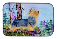 Load image into Gallery viewer, Norwich Terrier Dish Drying Mat – Absorbent, Artistic Kitchen Essentials SS8678DDM