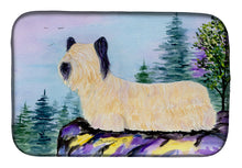 Load image into Gallery viewer, Skye Terrier Dish Drying Mat – Absorbent, Artistic Kitchen Essentials SS8679DDM