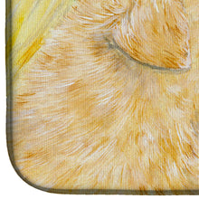 Load image into Gallery viewer, Golden Retriever Dish Drying Mat – Absorbent, Artistic Kitchen Essentials SS8680DDM
