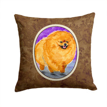 Load image into Gallery viewer, Pomeranian Throw Pillow - 14x14 Decorative Pillow – Art for Your Home &amp; Patio