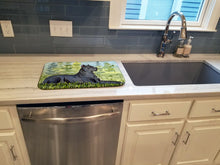 Load image into Gallery viewer, Cane Corso Dish Drying Mat – Absorbent, Artistic Kitchen Essentials SS8682DDM