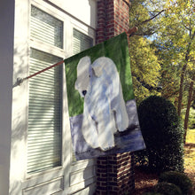 Load image into Gallery viewer, Bedlington Terrier Flag Canvas House Size