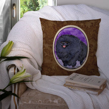 Load image into Gallery viewer, Pomeranian Throw Pillow - 14x14 Decorative Pillow – Art for Your Home &amp; Patio