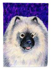 Load image into Gallery viewer, Keeshond Flag Canvas House Size