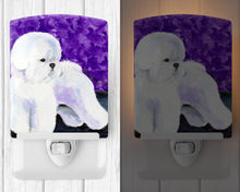 Load image into Gallery viewer, Bichon Frise Ceramic Night Light SS8692CNL