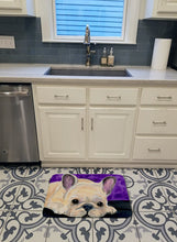 Load image into Gallery viewer, French Bulldog Machine Washable Memory Foam Mat SS8698RUG