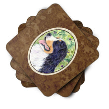 Load image into Gallery viewer, Bernese Mountain Dog Coasters - Set of 4 Lightweight Foam, Absorbent Drink Coasters