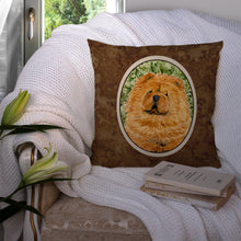 Load image into Gallery viewer, Chow Chow Throw Pillow - 14x14 Decorative Pillow – Art for Your Home &amp; Patio