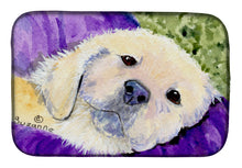 Load image into Gallery viewer, Golden Retriever Dish Drying Mat – Absorbent, Artistic Kitchen Essentials SS8715DDM