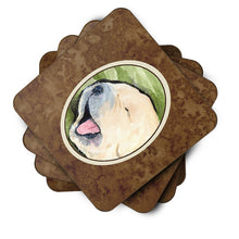 Load image into Gallery viewer, Golden Retriever Coasters - Set of 4 Lightweight Foam, Absorbent Drink Coasters