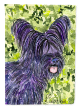 Load image into Gallery viewer, Skye Terrier Flag Canvas House Size