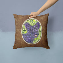 Load image into Gallery viewer, Skye Terrier Throw Pillow - 14x14 Decorative Pillow – Art for Your Home &amp; Patio