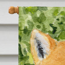 Load image into Gallery viewer, Shiba Inu Flag Canvas House Size