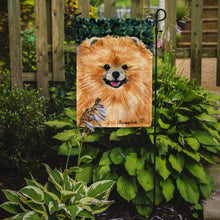 Load image into Gallery viewer, Pomeranian Garden Flag - Outdoor Decorative Yard Flag
