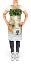 Load image into Gallery viewer, Australian Shepherd Apron – Artist-Designed Kitchen, BBQ &amp; Craft Apron