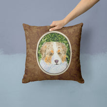 Load image into Gallery viewer, Australian Shepherd Throw Pillow - 14x14 Decorative Pillow – Art for Your Home &amp; Patio