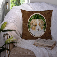 Load image into Gallery viewer, Australian Shepherd Throw Pillow - 14x14 Decorative Pillow – Art for Your Home &amp; Patio