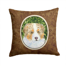 Load image into Gallery viewer, Australian Shepherd Throw Pillow - 14x14 Decorative Pillow – Art for Your Home &amp; Patio
